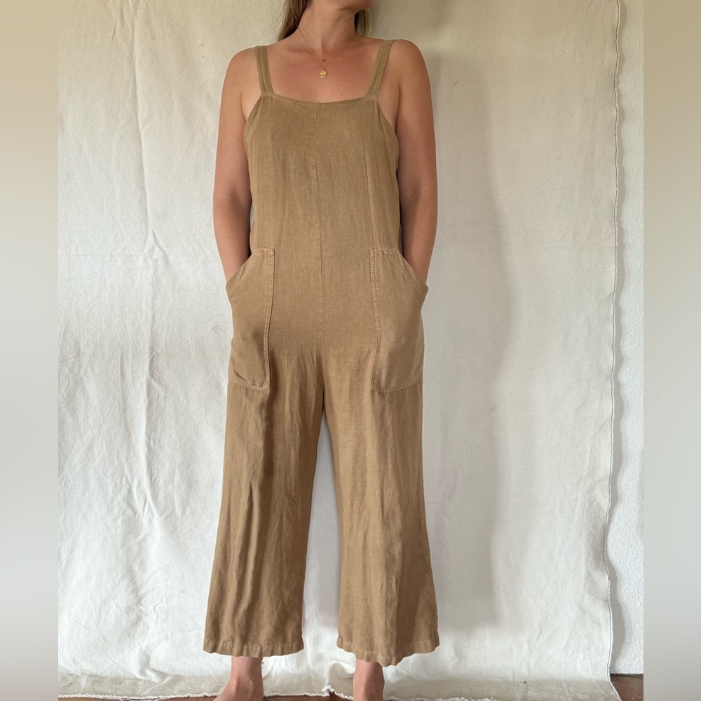 Linen blend jumper